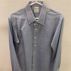 Brooks Brothers light blue button down dress shirt